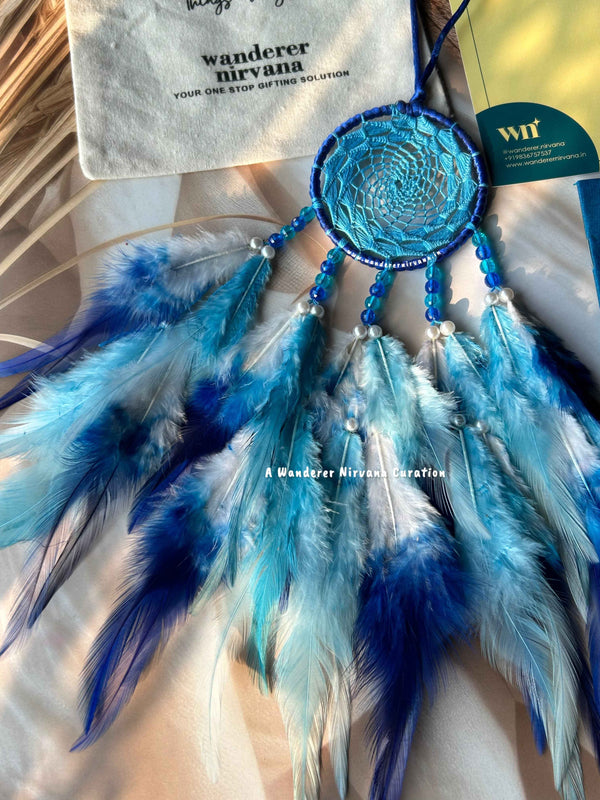 Blue Sky Clouds Dreamcatcher