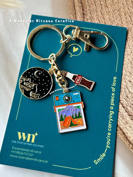 Adventure Trek Photography Cola Keychain