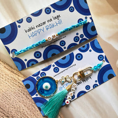 Boho Name Rakhi Set 3
