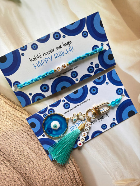Boho Name Rakhi Set 3