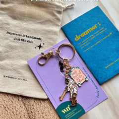 Cricket Travel Keychain