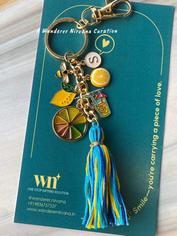 When life Gives you Lemon have Lemonade Bagcharm