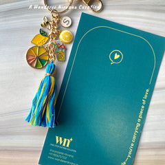 When life Gives you Lemon have Lemonade Bagcharm