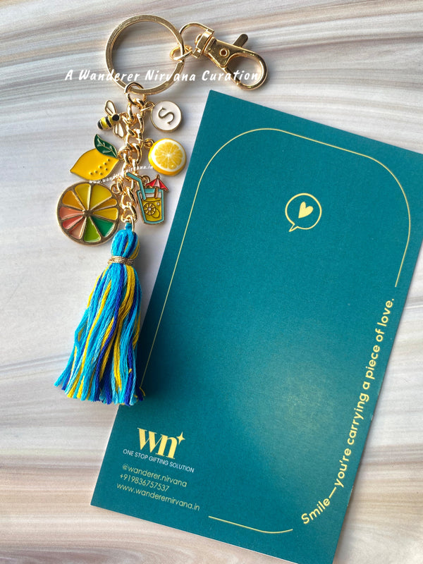 When life Gives you Lemon have Lemonade Bagcharm