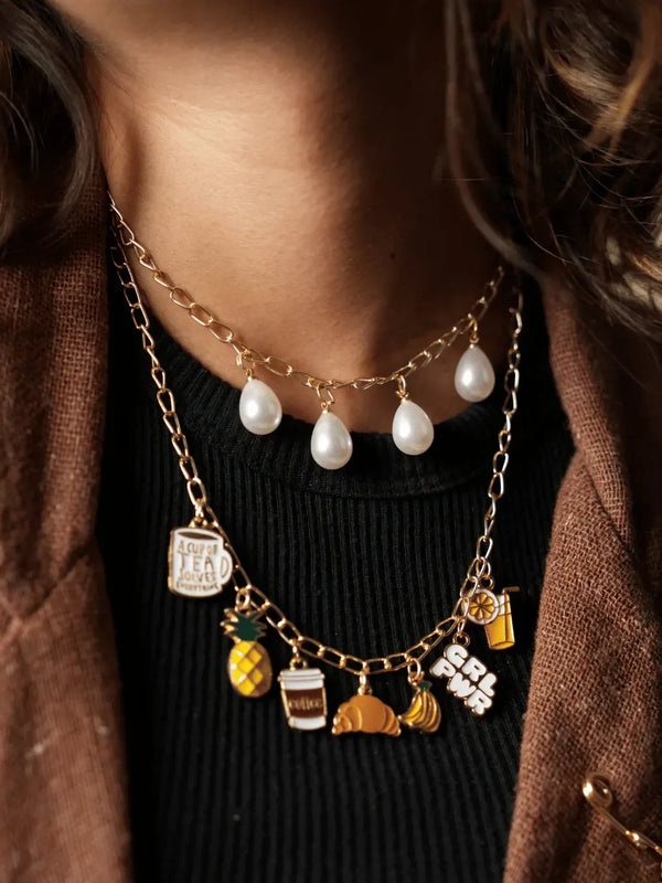Boho -Chic Sunday Brunch Neckpiece