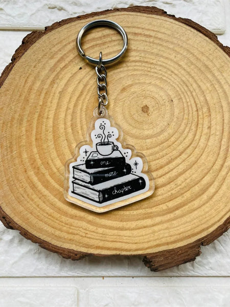 One More Chapter Keychain