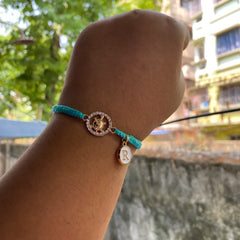 Tortoise with  Alphabet Rakhi