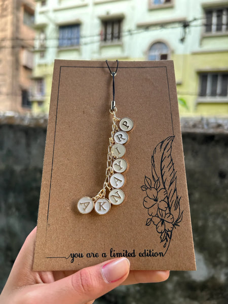 Name Phone Charm