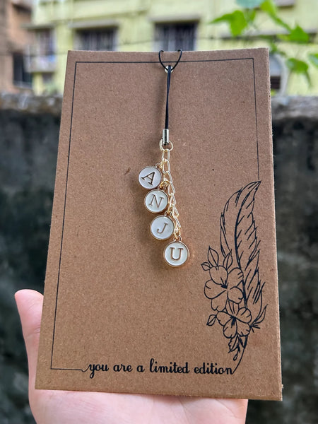 Name Phone Charm