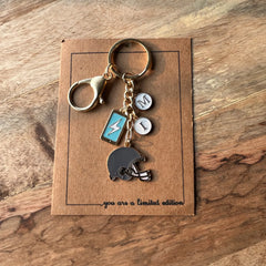 IPL MI keychain