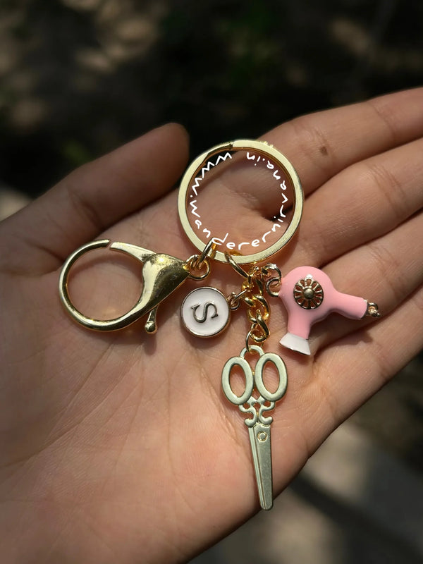 Hair Stylist Keychain