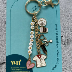 Doctor Coffee Keychain With name