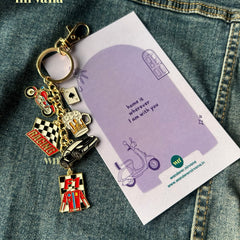 F1 Sportscar themed Keychain