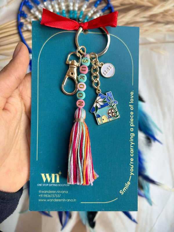 Sukoon Home 11:11  Boho Keychain
