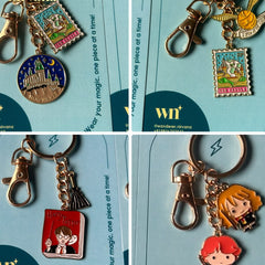 Assorted Harry Potter themed Keychain Set of 25