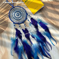 Blue Web Dreamcatcher