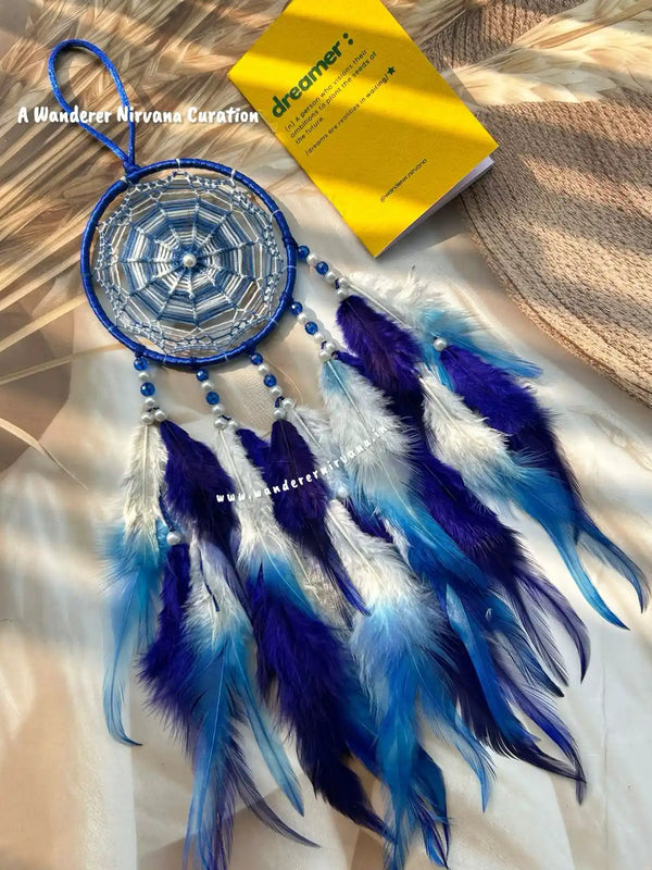 Blue Web Dreamcatcher