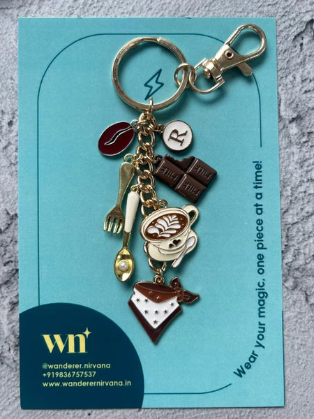 Caffeine On the Go Keychain