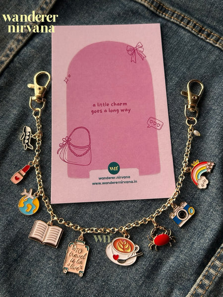 Coffee, Beach, Dairy, Capture, Rainbow Boss lady Around the world  BagChain