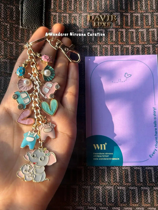 Baby Tiny Miracle bagcharm keychain