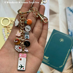 Voicemails to Isabelle Charm Keychain Bagcharm