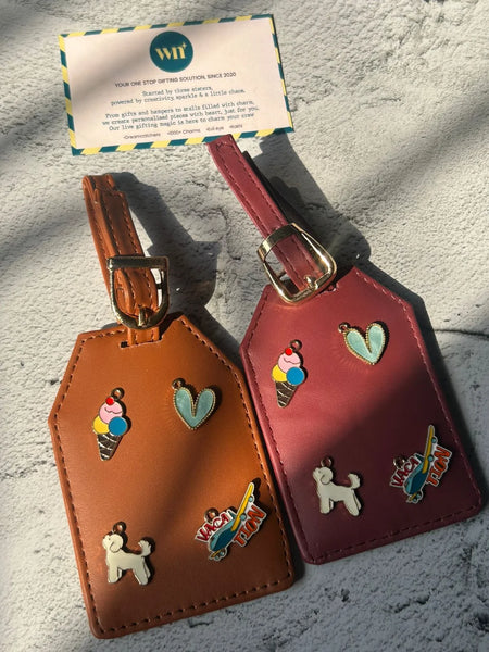 Set of 2 Luggage tags