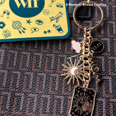 Mom 11:11 Sunshine Keychain Bagcharm