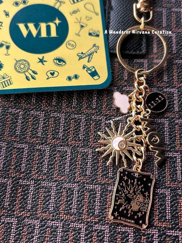 Mom 11:11 Sunshine Keychain Bagcharm