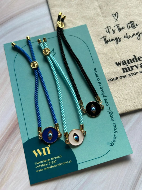 Adjustable EvilEye Luxe band ( set of 3)
