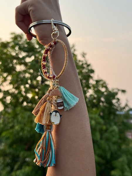 Boho Couple Rakhi Set