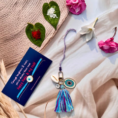 Boho EvilEye Rakhi set  1
