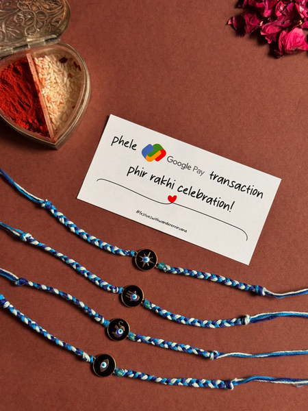 Evileye Abundance Rakhi Set of 4