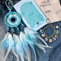 Evil eye and Dolphins my the Beach Combo