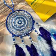Blue Web Dreamcatcher