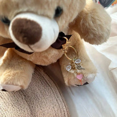 Teddy Home Key Keychain