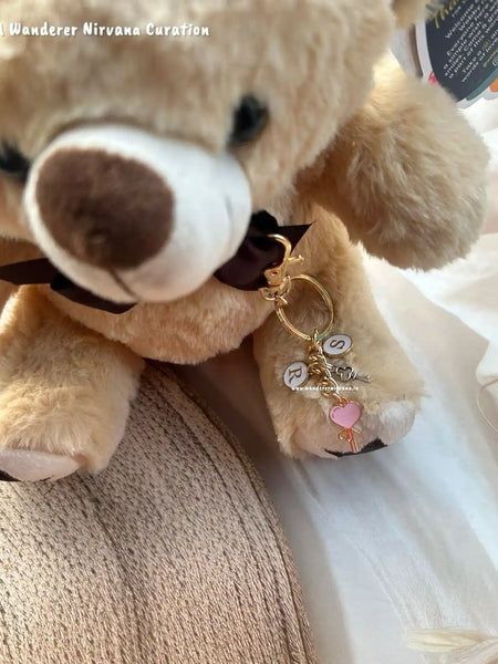 Teddy Home Key Keychain