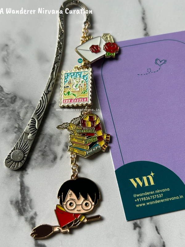 The Hogwarts Library Bookmark | Harry Potter Inspired Bookmark