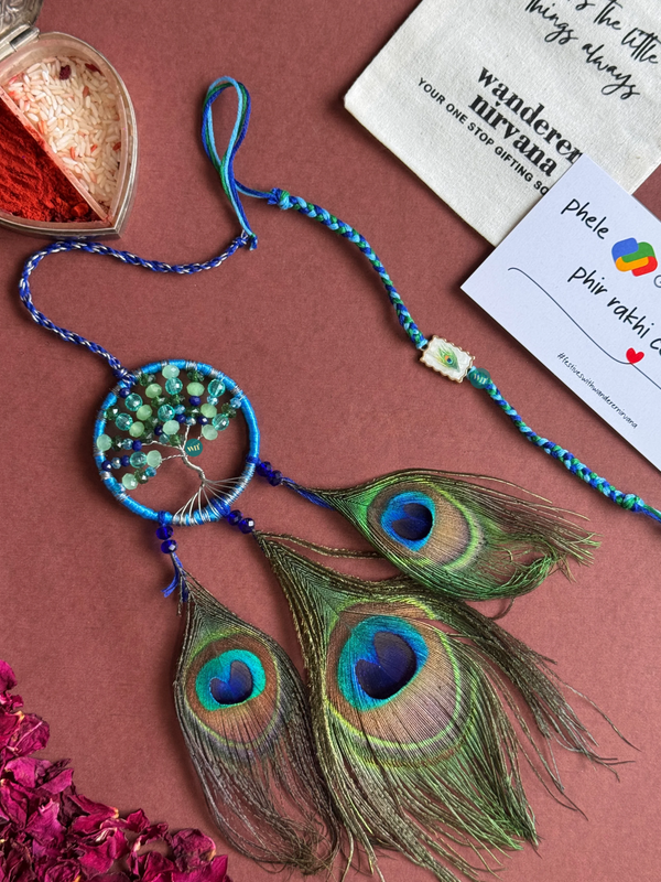 Morpankh Tree of Life Bhaiya Bhabhi set