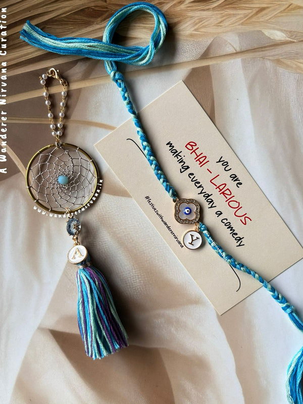 Bhai - Bhabhi Set (Blue)