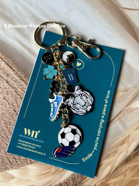 Blue Tiger Legacy Keychain