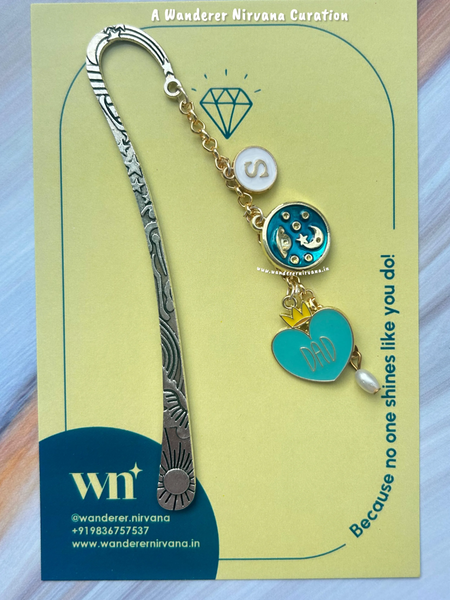 Dad Universe Personalised Bookmark