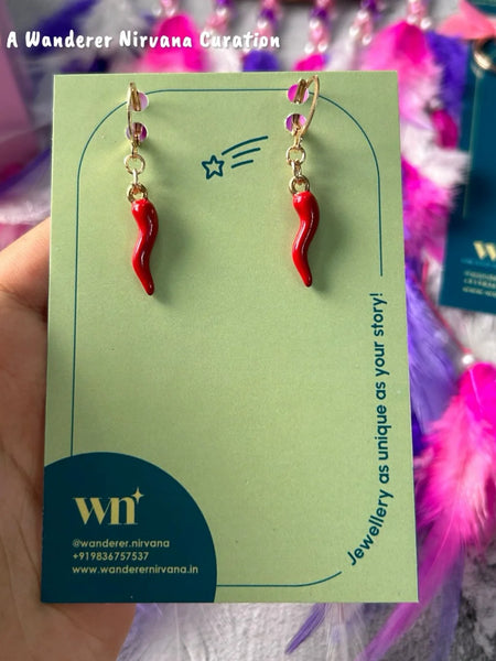 Mirchi Earings