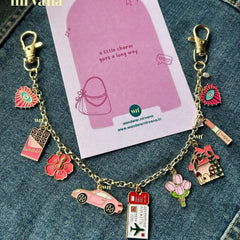 Love You in Every Shade Bagcharm Chain