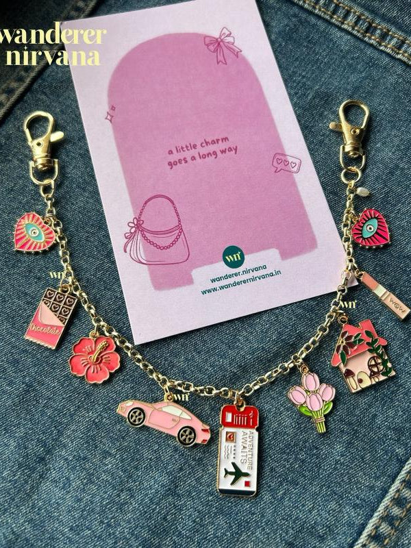 Love You in Every Shade Bagcharm Chain