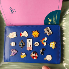 Customised Royal Blue Passport Cover