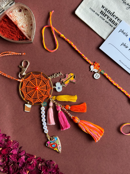 Dreamcatcher Boho Mom Music Ganesha Bhaiya Bhabhi Set