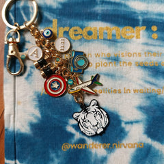 Wildlife Photographer Keychain Bagcharm