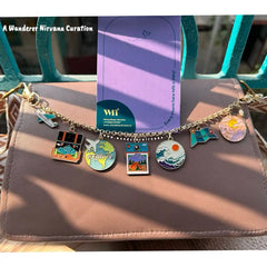 Travel Goals Bagcharm Chain