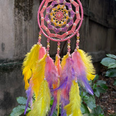 Pearl Blushing Sunrise Dreamcatcher