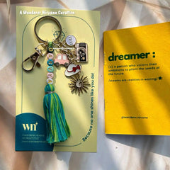 Sun Fashion Travel Camera 11:11 Keychain